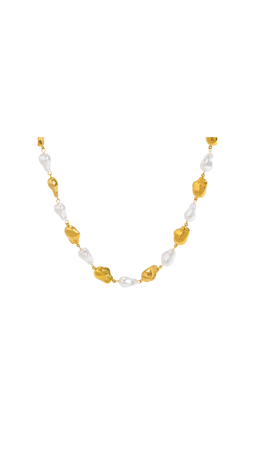 Mars Tides Necklace Gold