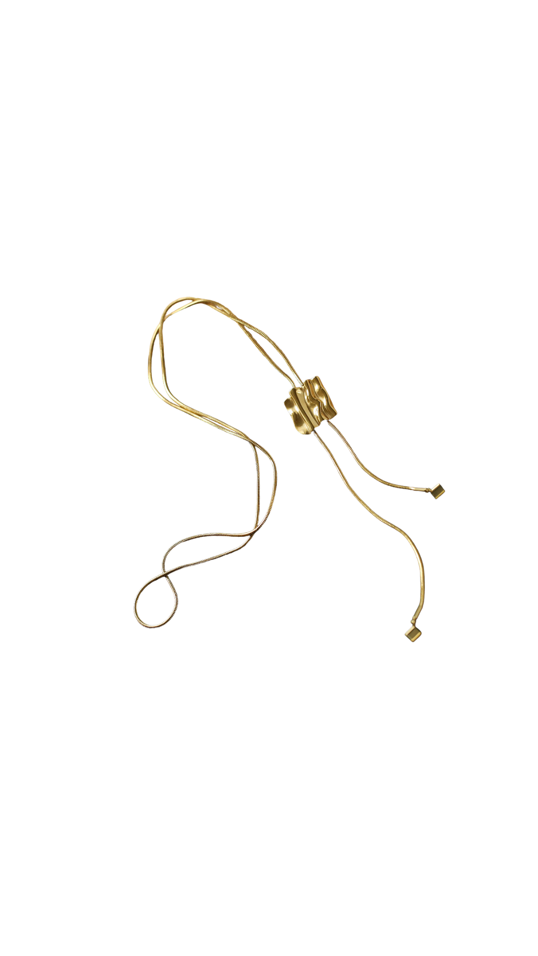 Elysia Long Necklace Gold